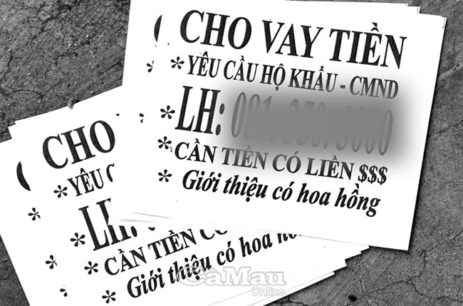 Vòng xoáy trả nợ tín dụng đen